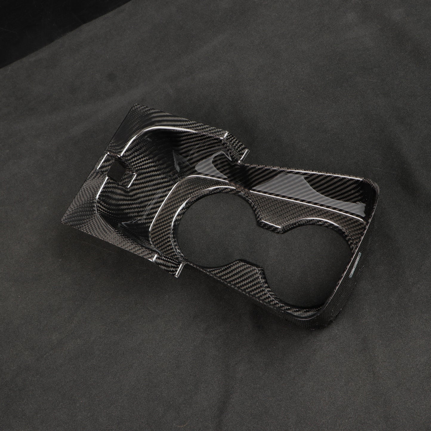 1pcs Dry Carbon Fiber Front Cup Holder Cover For Honda Civic Typer FL5 2023+