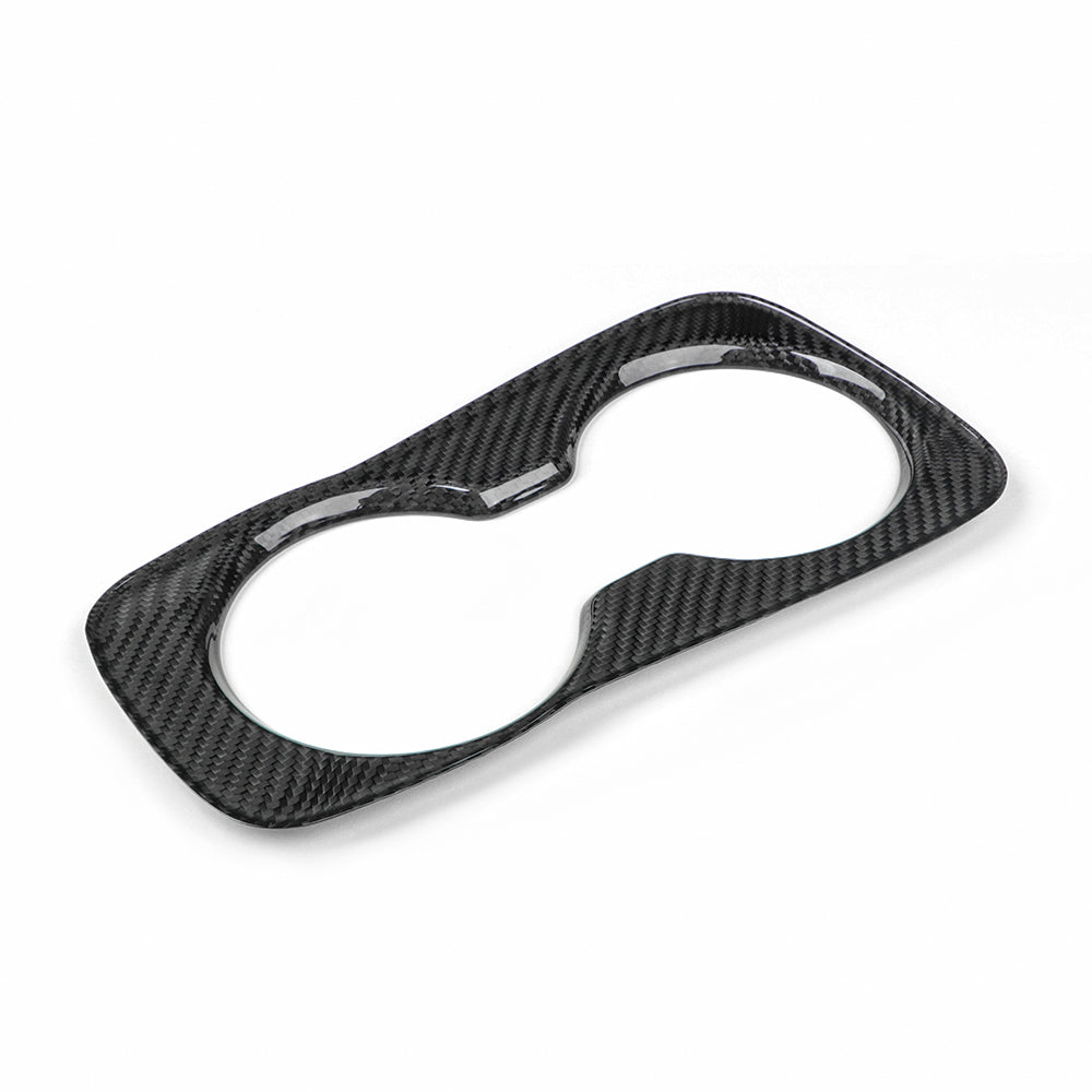Create Carbon – Real Carbon Fiber Front Cup Holder Panel Trim for Honda Civic Type R FL5 (2023+)