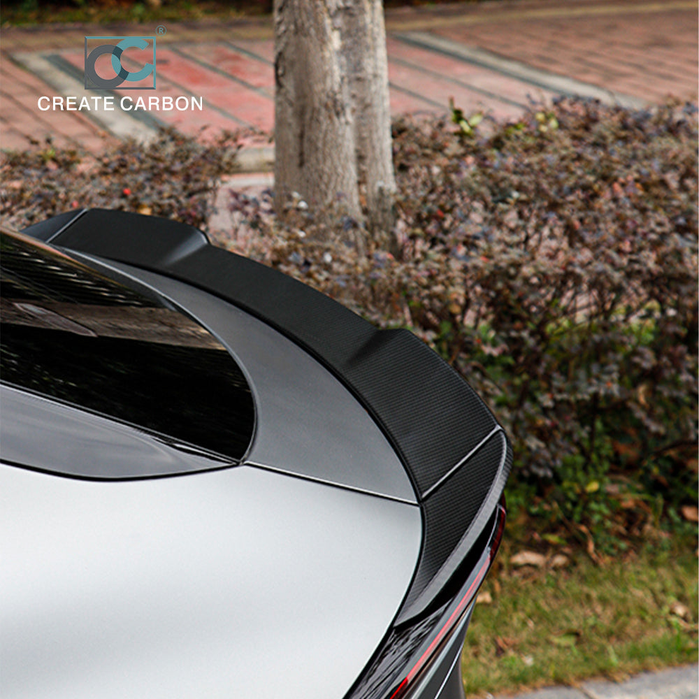 CREATE CARBON Dry Carbon Fiber Rear Spoiler Wing for KIA EV6/GT/GT Line (2022+)