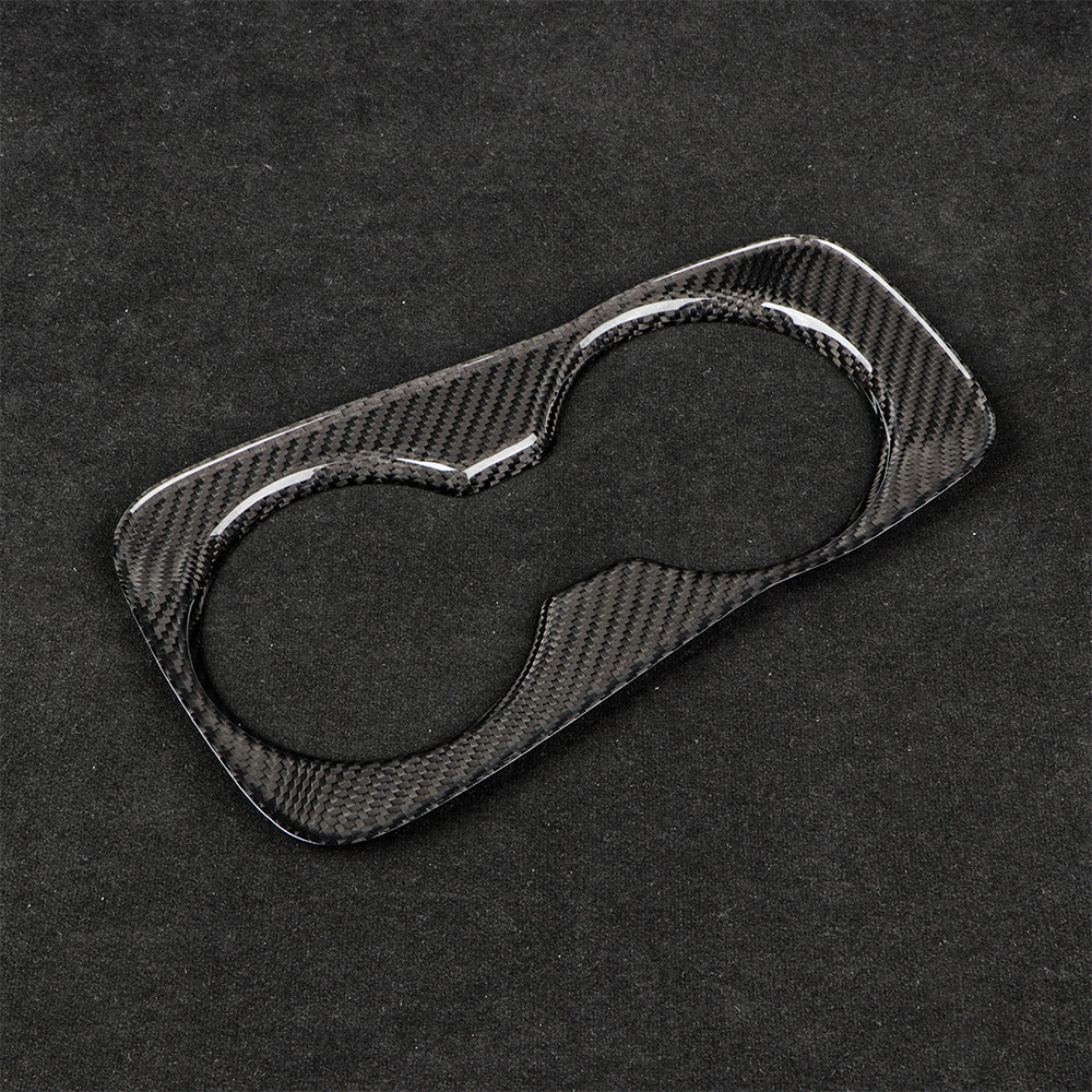 Create Carbon – Real Carbon Fiber Front Cup Holder Panel Trim for Honda Civic Type R FL5 (2023+)