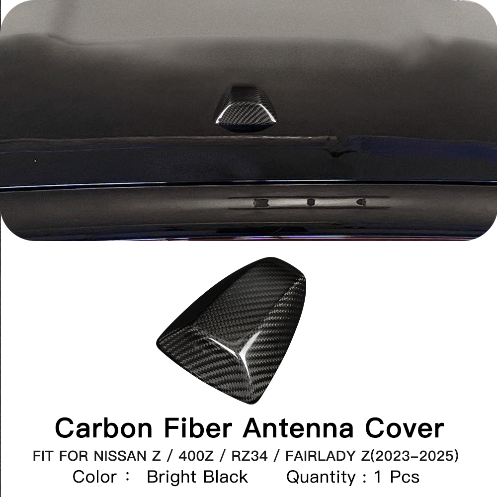 Real Carbon Fiber Antenna Cover Shark Fin Trim For Nissan Fairlady Z RZ34 2023+ | CREATE CARBON
