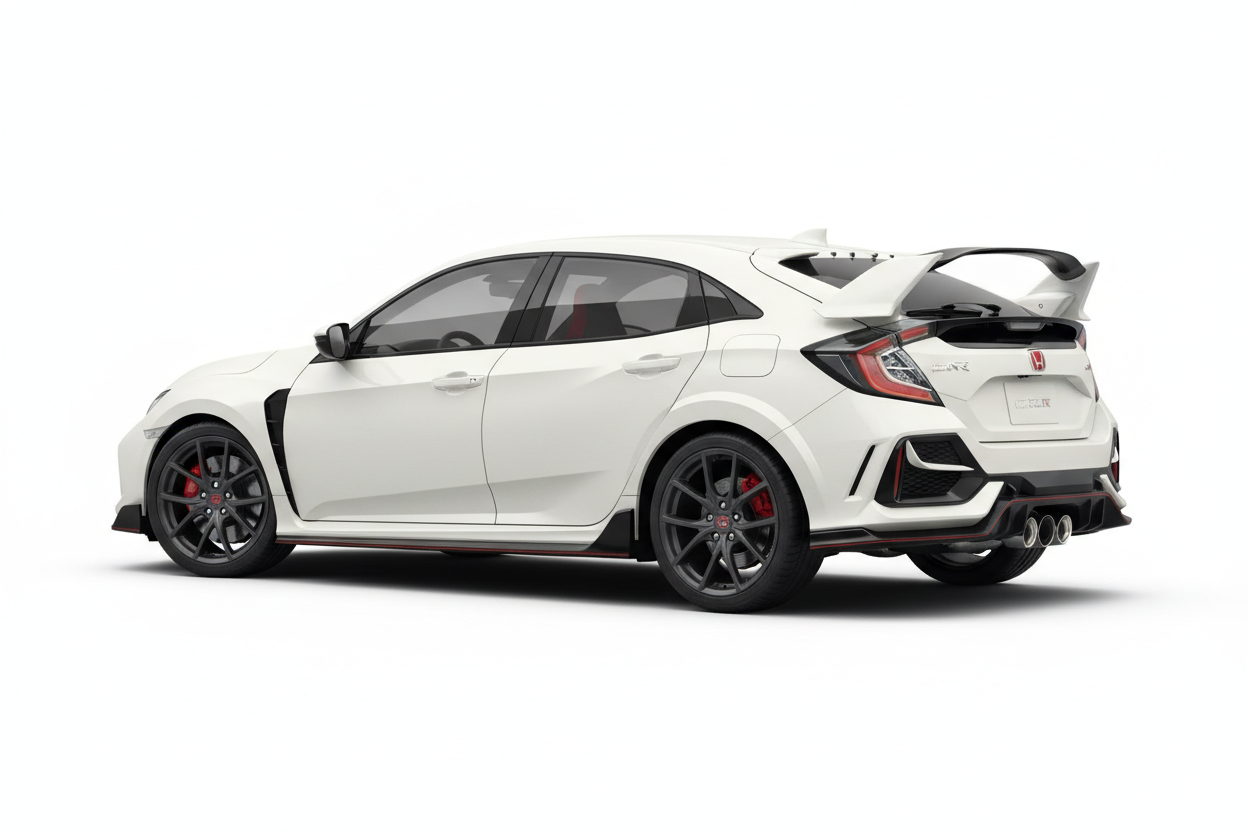 Red Carbon Fiber Civic Type R FL5 2023