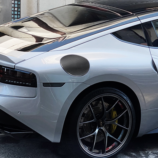 1PCS Real Dry Carbon Fiber Fuel Tank Cover For Nissan Fairlady Z / 400Z RZ34 2023+ | CREATE CARBON