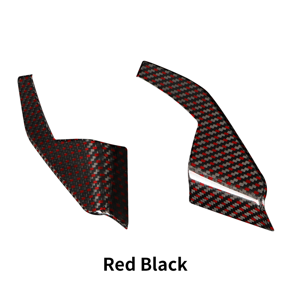 CREATE CARBON Real Carbon Fiber Inner A-Pillar Triangle Cover for Honda Civic Type R FL5 2023+ Interior Trim Panel