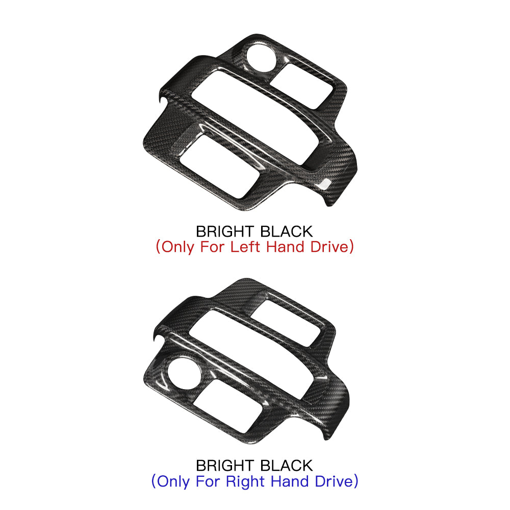 Dry Carbon Fiber Gear Shift Panel Cover Trim For Honda Prelude 2026 (LHD)