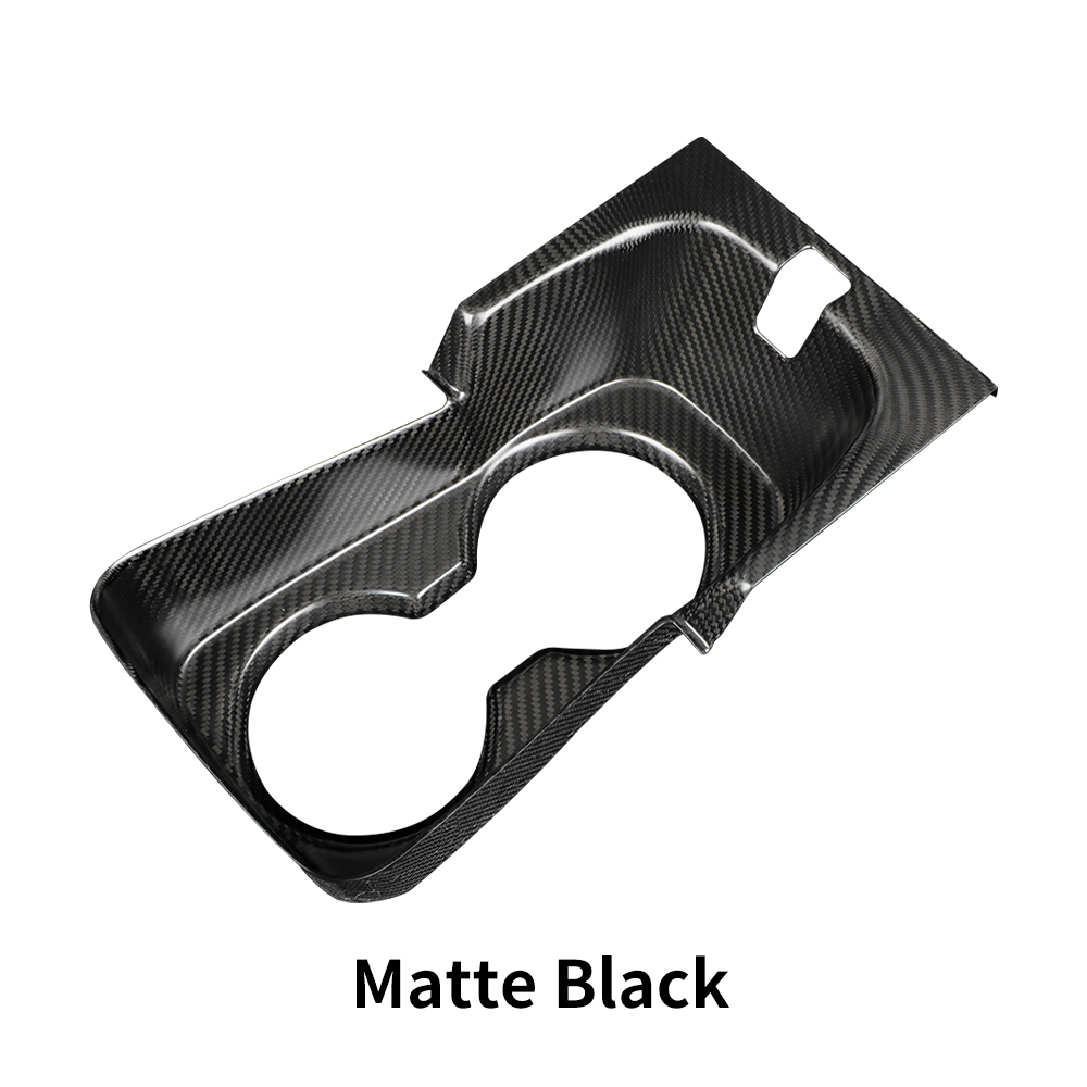 1pcs Dry Carbon Fiber Front Cup Holder Cover For Honda Civic Typer FL5 2023+