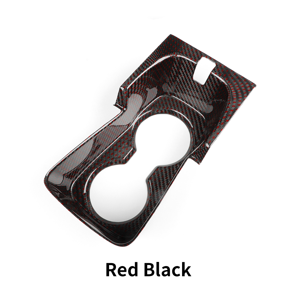 1pcs Dry Carbon Fiber Front Cup Holder Cover For Honda Civic Typer FL5 2023+