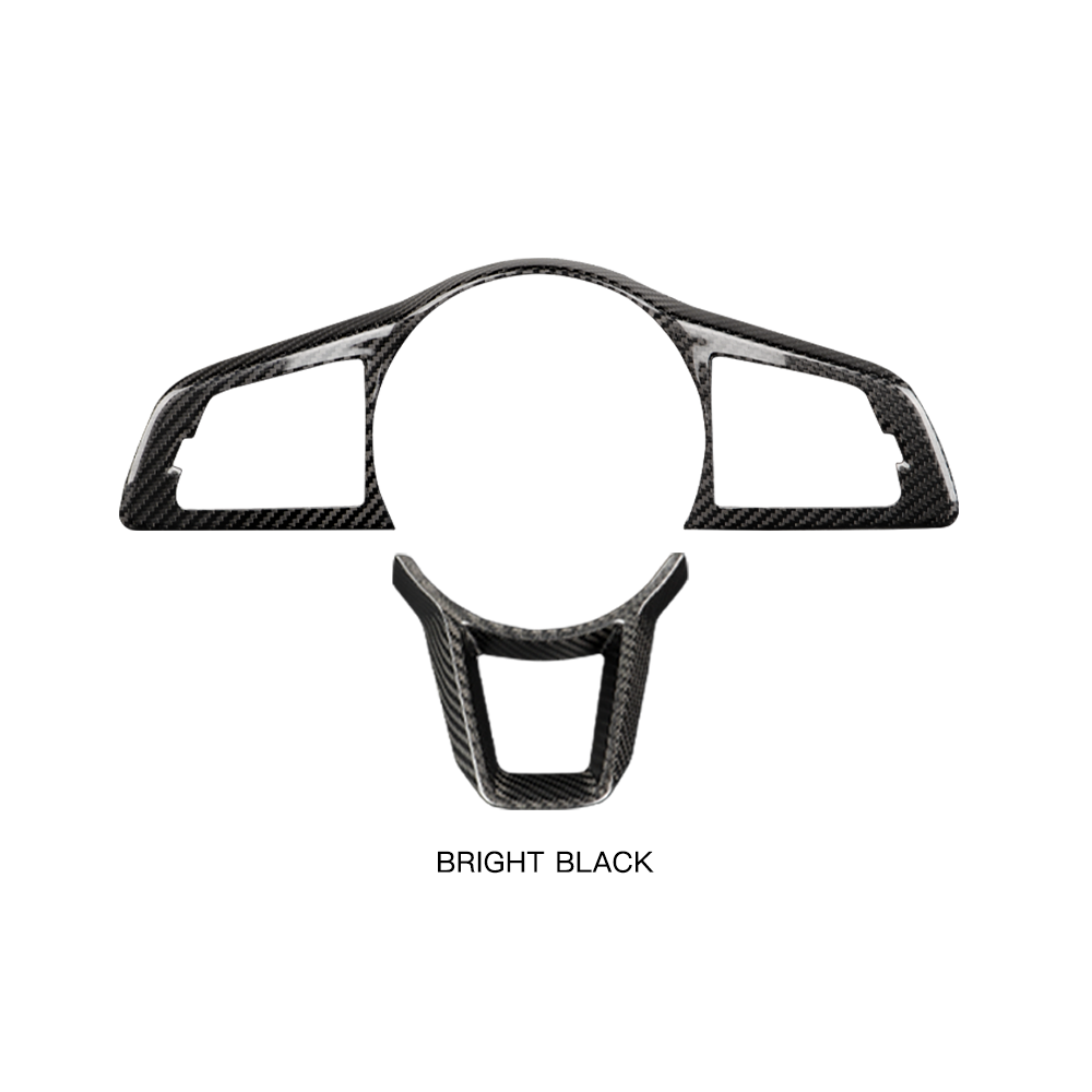 Dry Carbon Fiber Steering Wheel Panel Cover For Nissan Z / Fairlady Z RZ34 2023+ | CREATE CARBON