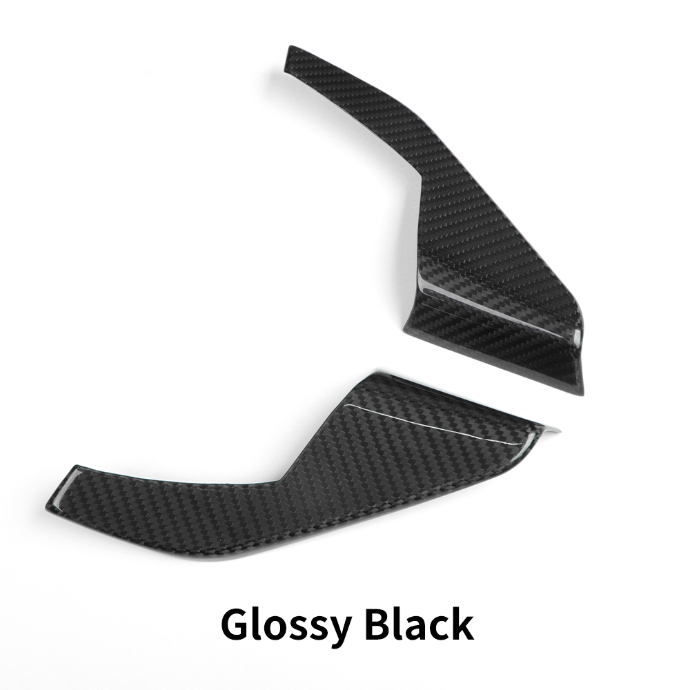 CREATE CARBON Real Carbon Fiber Inner A-Pillar Triangle Cover for Honda Civic Type R FL5 2023+ Interior Trim Panel