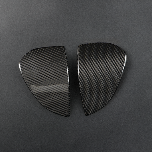 2PCS Dry Carbon Fiber Car Door Handle Trim Fit For Nissan Z RZ34 / 400Z / Fairlady Z | CREATE CARBON