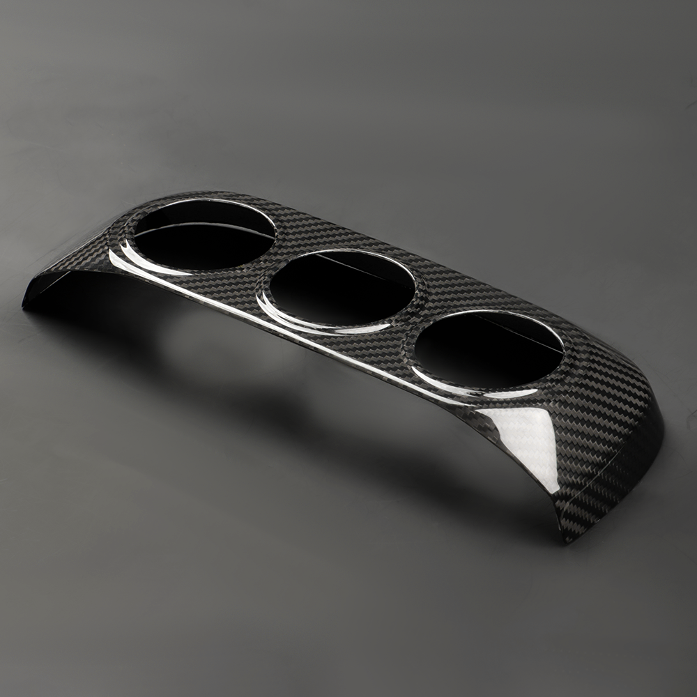 1PCS Dry Carbon Fiber A/C Button Panel Cover For Nissan Z / Fairlady Z RZ34 2023+ | CREATE CARBON