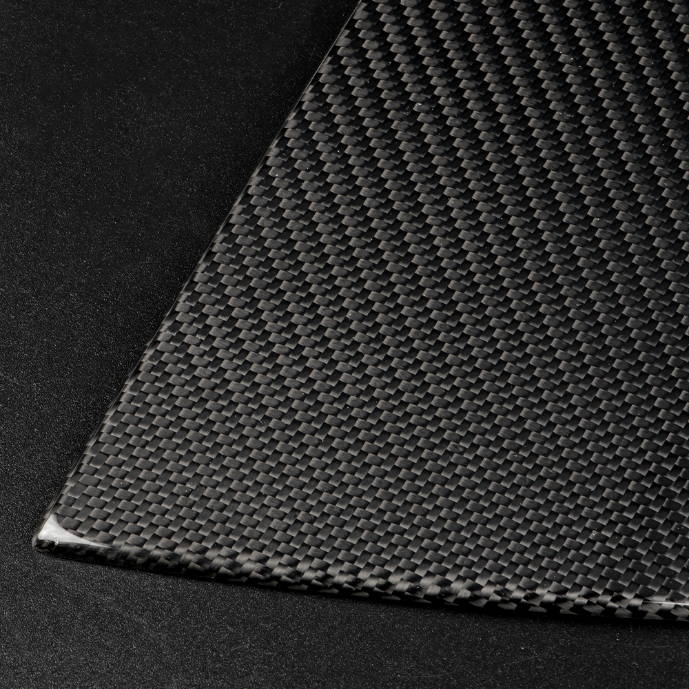 2PCS Gloss Carbon Fiber Car B-Pillar Trim Cover Fit For Nissan Z RZ34 / 400Z 2023+ | CREATE CARBON