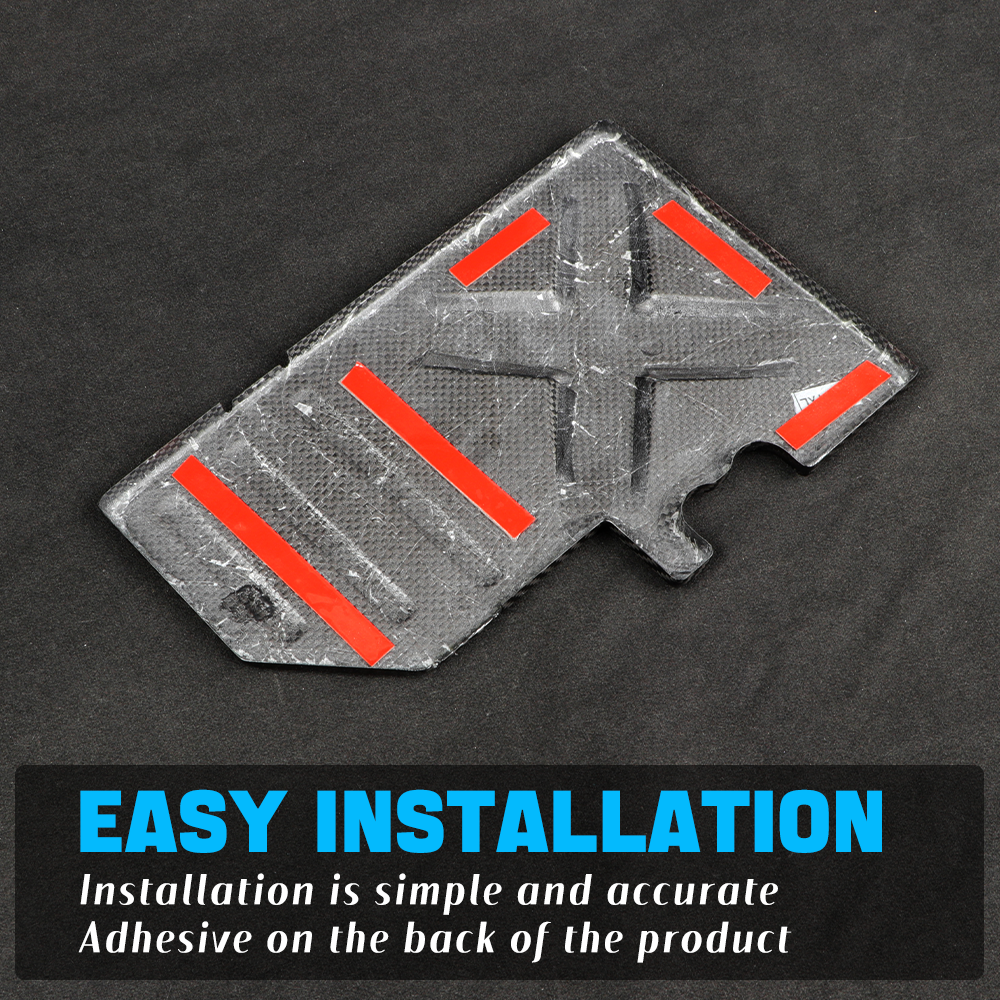 CREATE CARBON Dry Carbon Fiber Fuse Box Cover Trim for Honda Civic Type R FL5 2023+ Engine Bay Carbon Fiber Upgrade