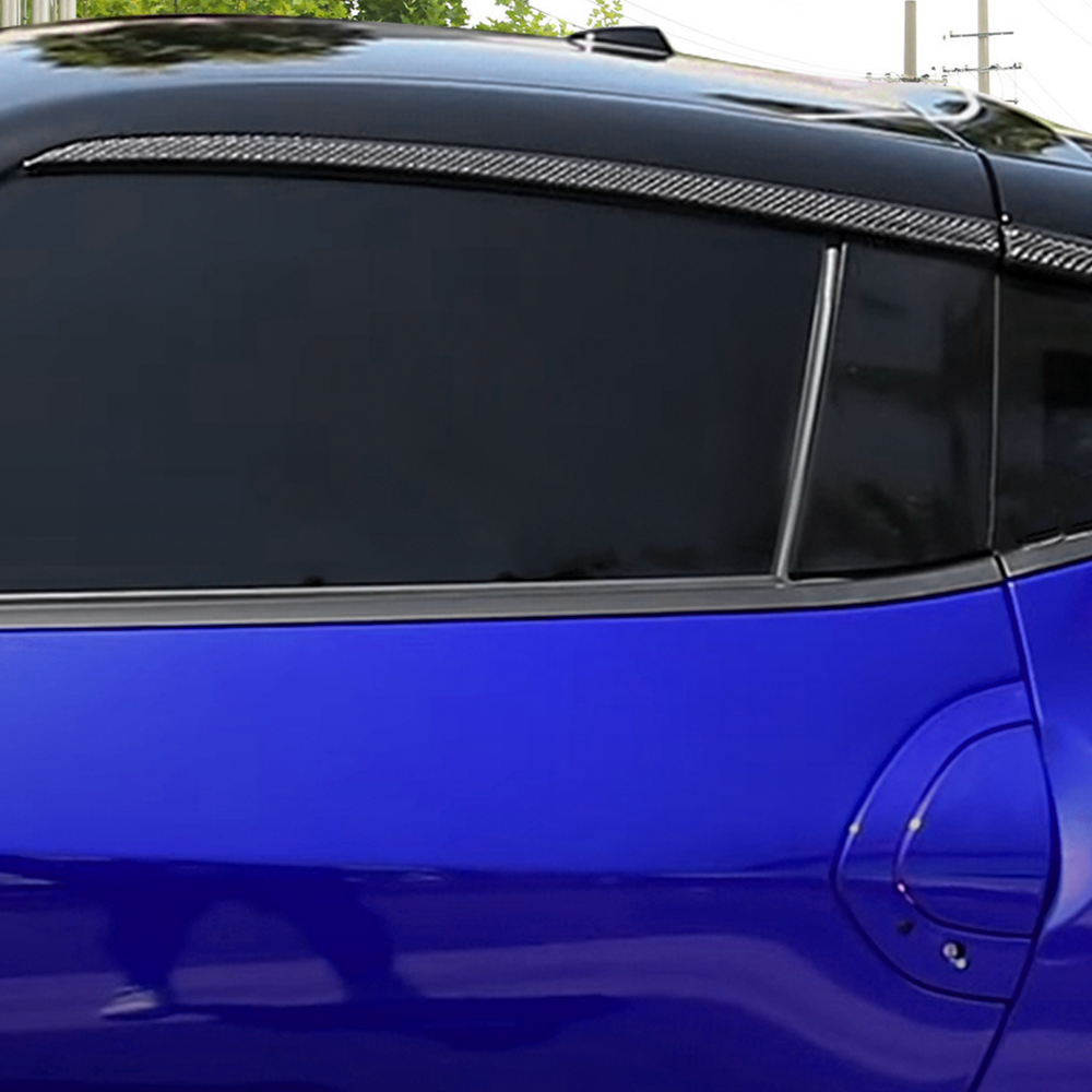 4PCS Dry Carbon Fiber Car Window Molding Trim Fit For Nissan Z RZ34 / 400Z 2023+ | CREATE CARBON