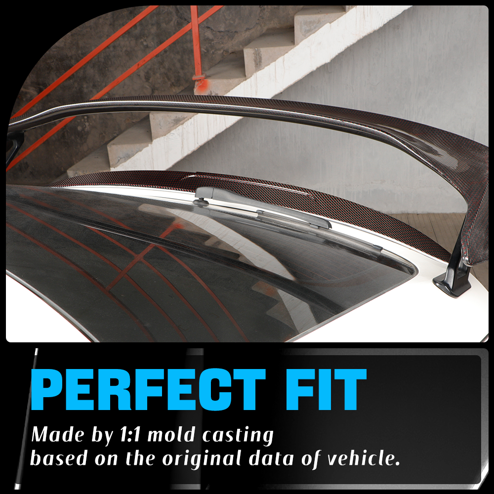 CREATE CARBON Dry Carbon Fiber Rear Trunk Spoiler Wing for Honda Civic Type R FL5 2023-2026