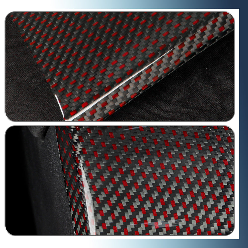 Real Carbon Fiber Rear Armrest Cover Trim for Honda Civic Type R FL5 (11th Gen)