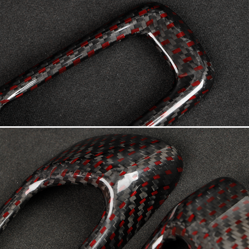 Real Carbon Fiber Inner Door Handle Trim Cover For Honda 11th Civic Type R FL5 (2023+)