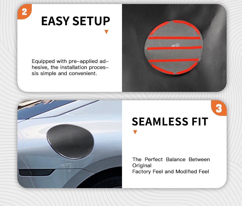 1PCS Real Dry Carbon Fiber Fuel Tank Cover For Nissan Fairlady Z / 400Z RZ34 2023+ | CREATE CARBON