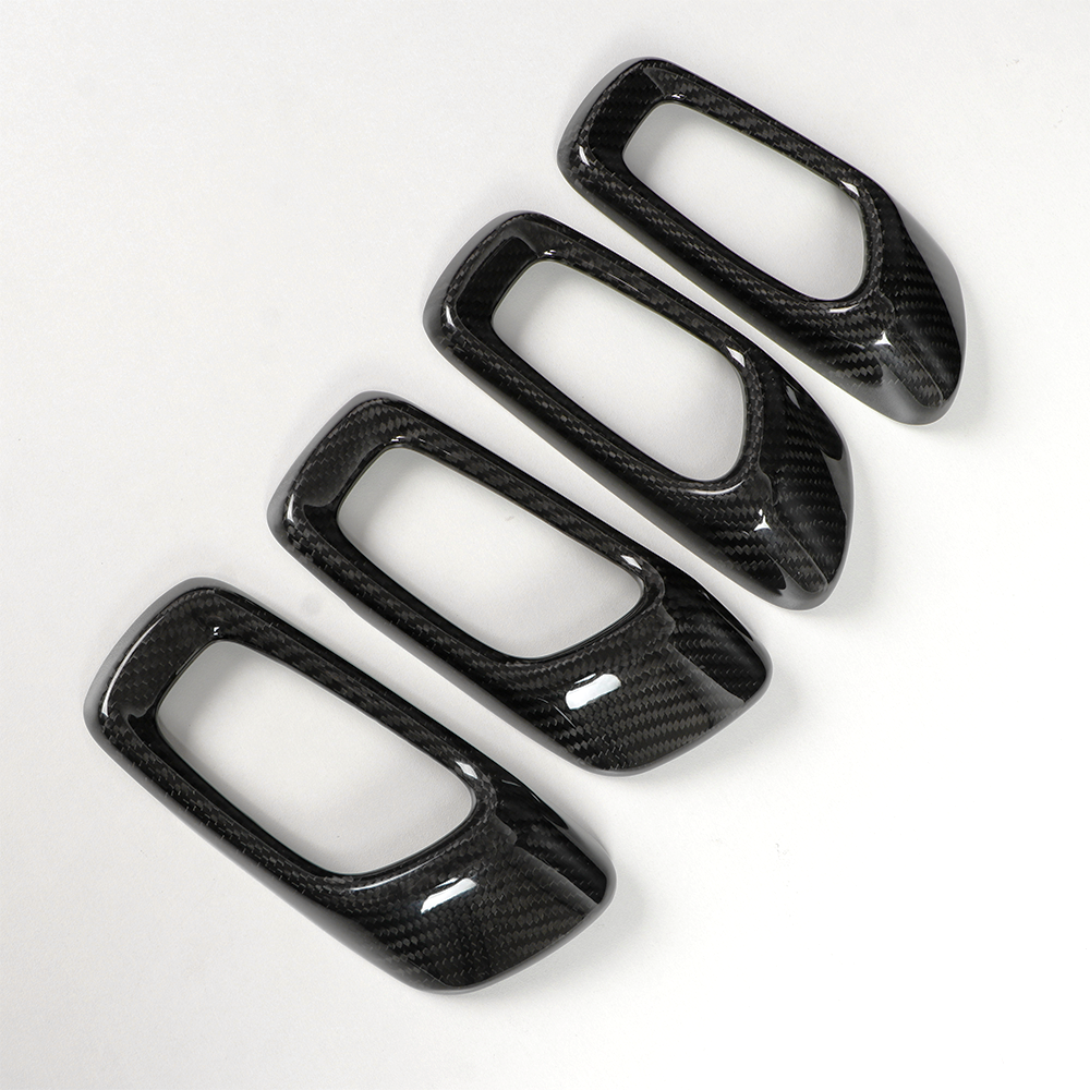 Real Carbon Fiber Inner Door Handle Trim Cover for Honda 11th Gen Civic Type R FL5 | CREATE CARBON