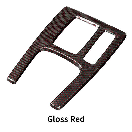 Real Dry Carbon Fiber Gear Shift Panel Trim For Honda Civic Type R FL5 (RHD) – 11th Gen