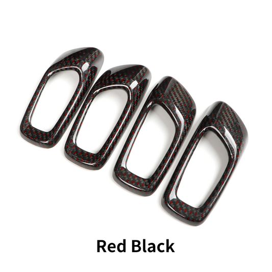 Real Carbon Fiber Inner Door Handle Trim Cover For Honda 11th Civic Type R FL5 (2023+)