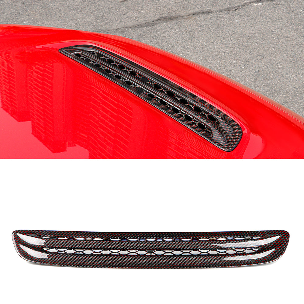 CREATE CARBON Dry Carbon Fiber FL5 Replacement Hood Air Vents - Lightweight Performance Upgrade