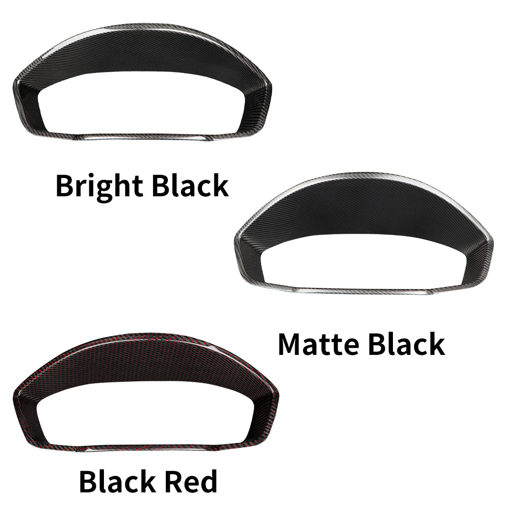 Carbon Fiber Instrument Panel Frame Cover Trim for Honda Civic Type R FL5 (11th Gen)